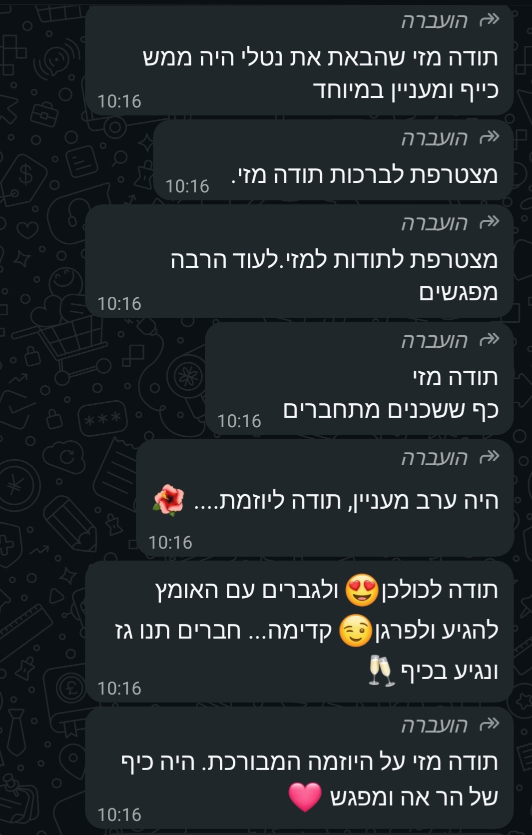 תגובות על ערב נומרולוגיה שהעברתי